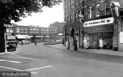 The Triangle c.1965, Palmers Green