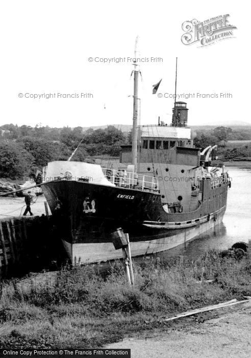 Photo of Palnackie, Harbour, The 'enfield' c.1960