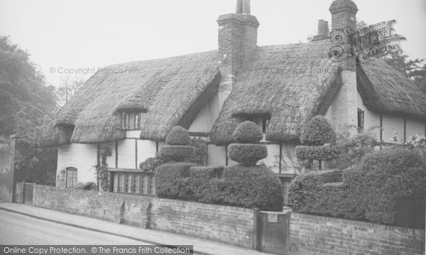 Photo of Pangbourne, A Thatched Cottage c.1955