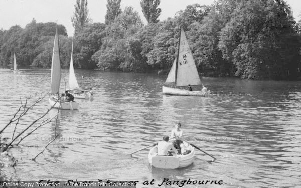 Photo of Pangbourne, Boats On The River Thames c.1960