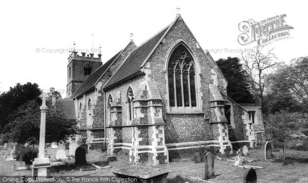 Photo of Pangbourne, St James The Less Church c.1960