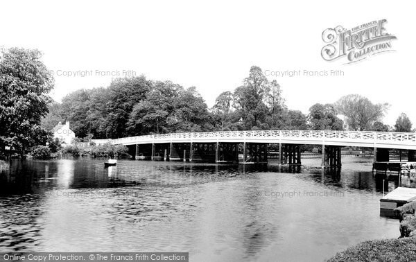 Photo of Pangbourne, The Bridge 1893