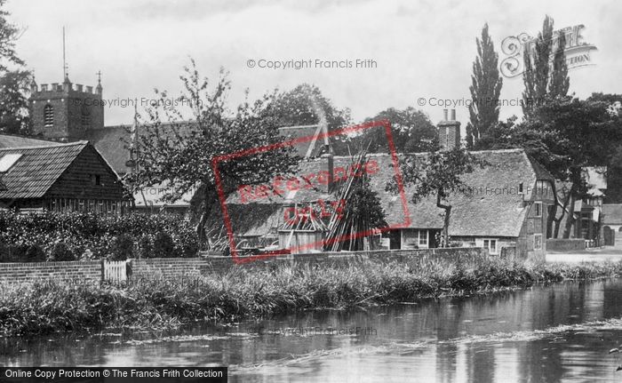 Photo of Pangbourne, The Church And River 1899