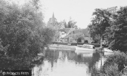 The River From Whitchurch Bridge c.1960, Pangbourne
