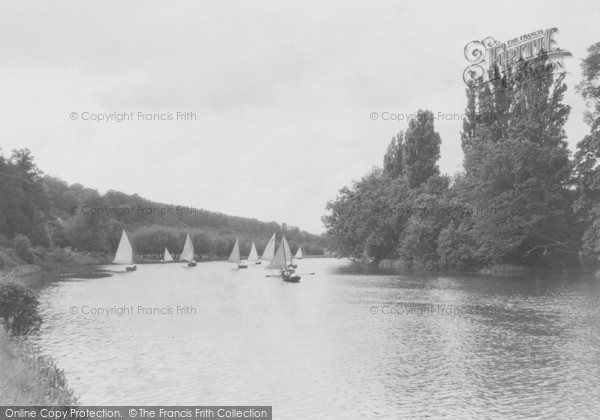 Photo of Pangbourne, The River Thames At Scotts Hole c.1950