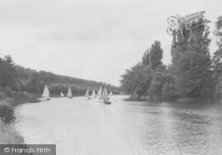 The River Thames At Scotts Hole c.1950, Pangbourne