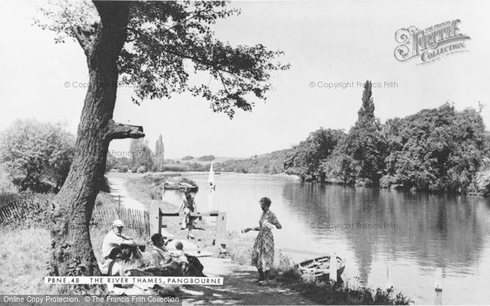 Photo of Pangbourne, The River Thames c.1960