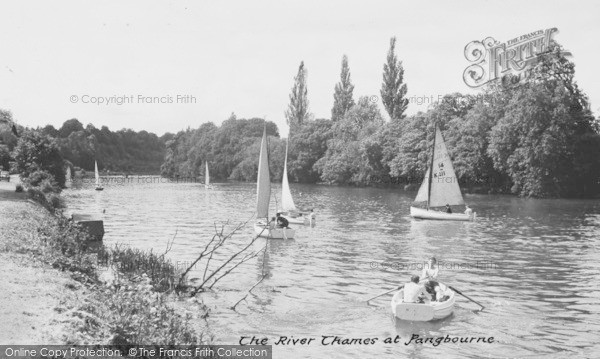 Photo of Pangbourne, The River Thames c.1960