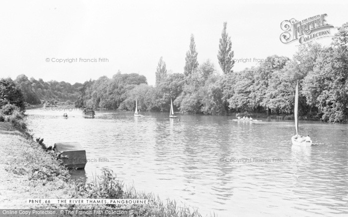 Photo of Pangbourne, The River Thames c.1960