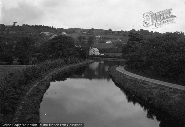 Photo of Pant, The Basin And Malthouse Bridge c.1936