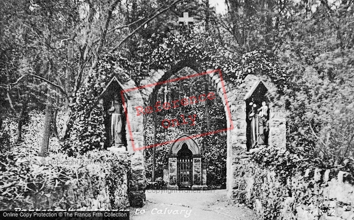 Photo of Pantasaph, Entrance To Calvary c.1935