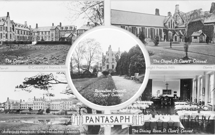 Photo of Pantasaph, Five View Composite c.1935