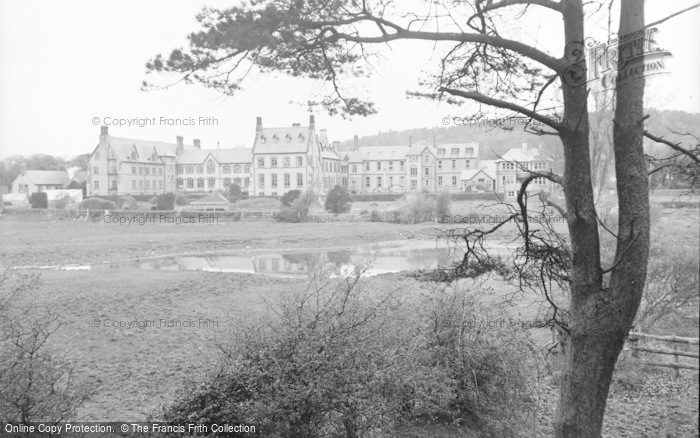Photo of Pantasaph, St Clare's Convent From The Pond c.1933