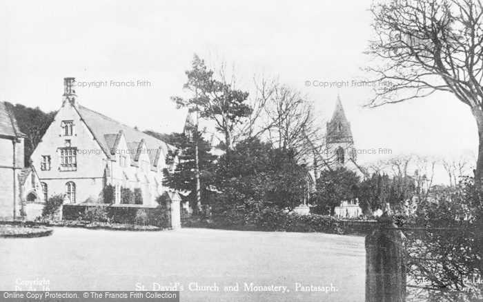 Photo of Pantasaph, St David's Church And Monastery c.1935