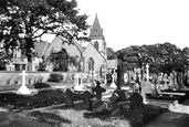 St David's Church c.1935, Pantasaph
