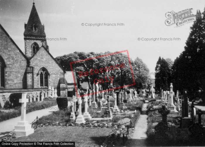Photo of Pantasaph, The Cemetery c.1950