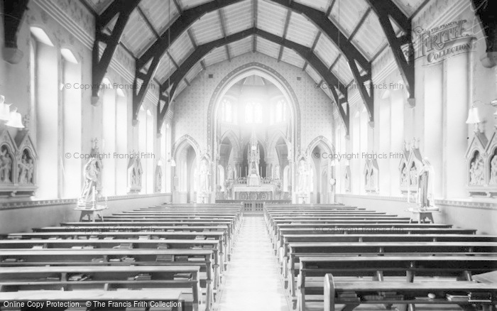 Photo of Pantasaph, The Chapel Interior, St Clare's Convent c.1933