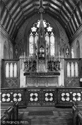 The High Altar, St David's Church c.1955, Pantasaph