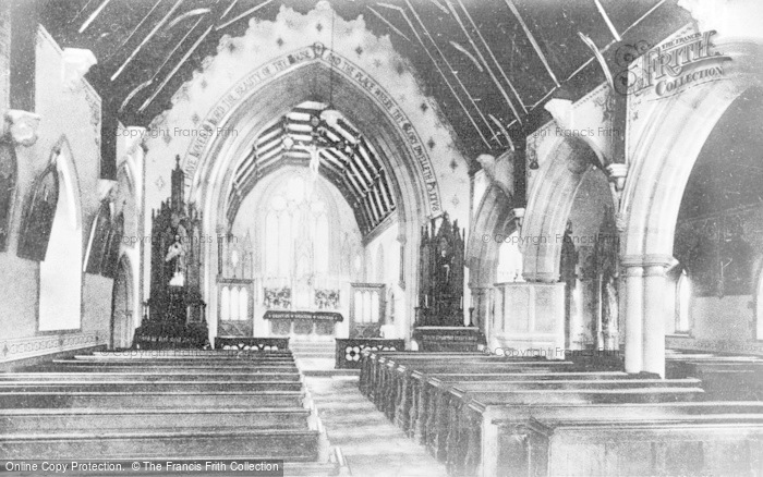 Photo of Pantasaph, The Higher Altar, St David's Church c.1935