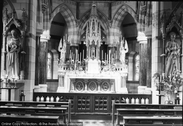 Photo of Pantasaph, The Sanctuary, St Clare's Convent Chapel c.1950