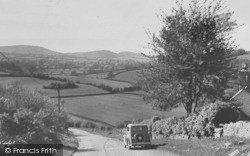 Hesp Hill And Cilcain c.1939, Pantymwyn