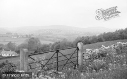 View Of Cilcain Valley 1965, Pantymwyn