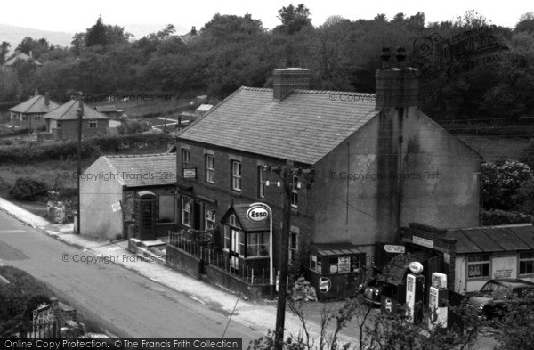 Photo of Pantymwyn, Village Garage c.1965