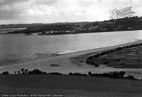 Photo of Par, Beach And Harbour c.1955