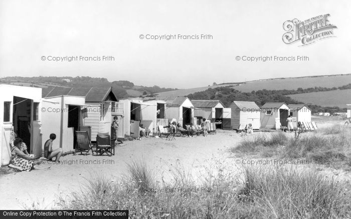 Photo of Par, The Beach Huts c.1960