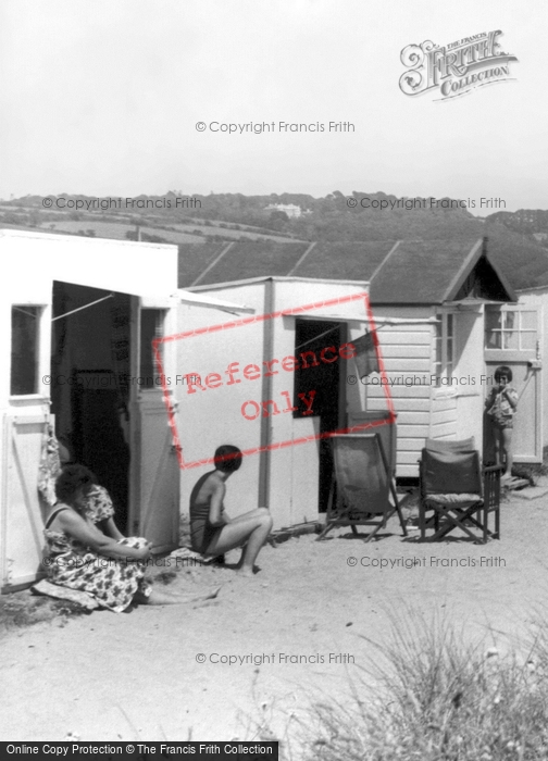 Photo of Par, The Beach Huts c.1960