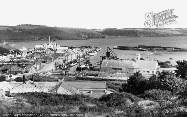 Photo of Par, The Harbour From The Mount c.1965