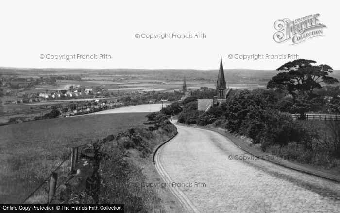 Photo of Parbold, Hill And Village c.1955