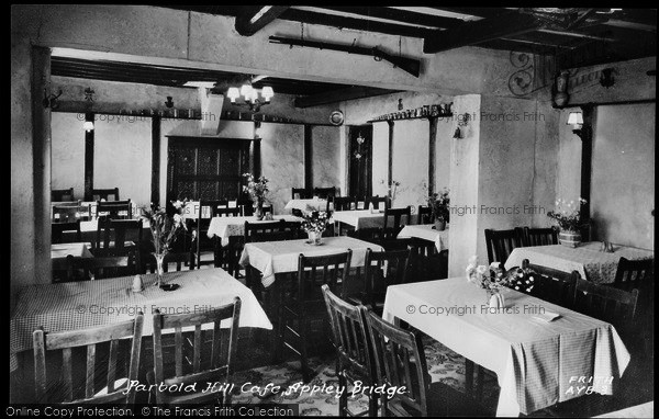 Photo of Parbold, Parbold Hill Café c.1955