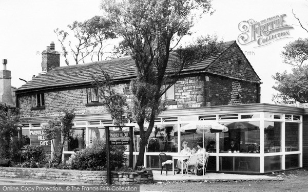 Photo of Parbold, Parbold Hill Cafe c.1960