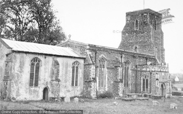 Photo of Parham, The Church c.1955