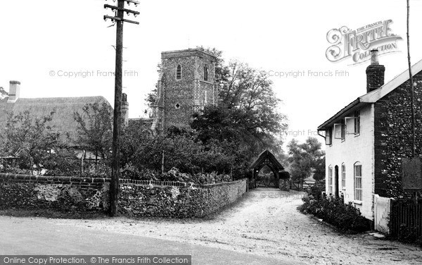 Photo of Parham, The Village c.1960