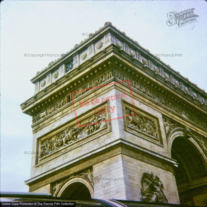 Photo of Paris, Arc De Triomphe 1967