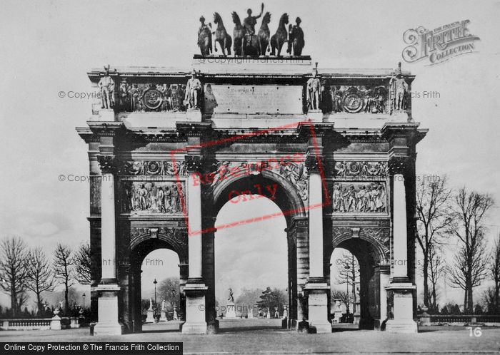 Photo of Paris, Arc De Triomphe Du Carrousel c.1920