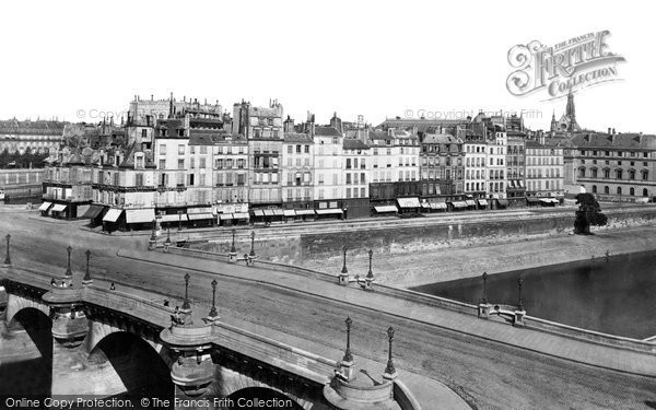 Photo of Paris, City Island From Pont Neuf c.1871