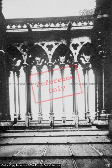 Photo of Paris, Notre Dame, Arch Detail c.1930