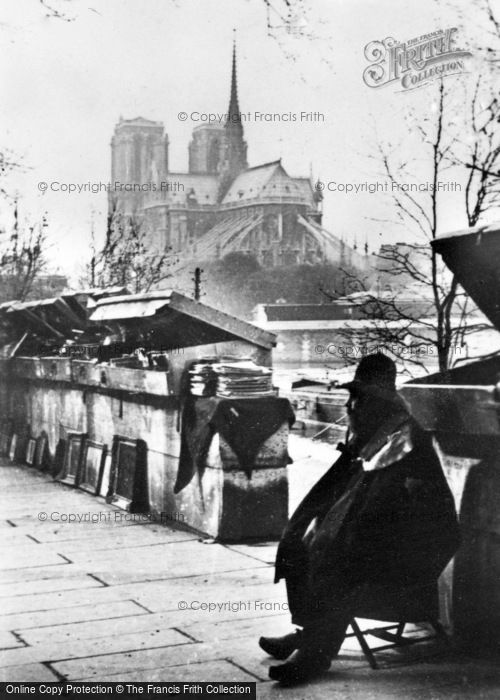 Photo of Paris, Notre Dame From The Seine Embankment c.1930