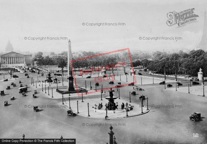 Photo of Paris, Place De La Concorde c.1920