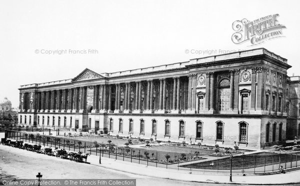 Photo of Paris, The Louvre, The Colonnade c.1871
