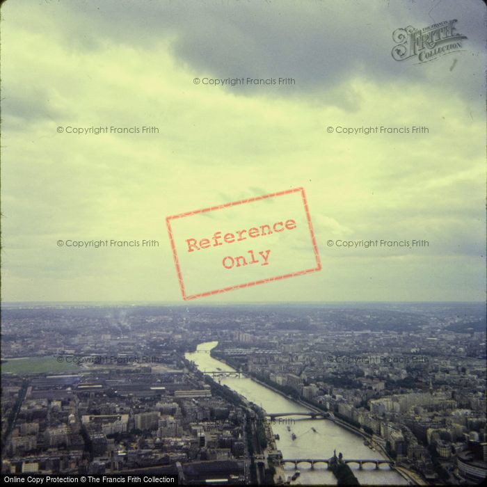 Photo of Paris, View From The Eiffel Tower 1965