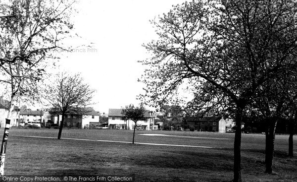 Photo of Park Street, Recreation Ground c.1955