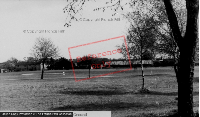 Photo of Park Street, The Recreation Ground c.1955
