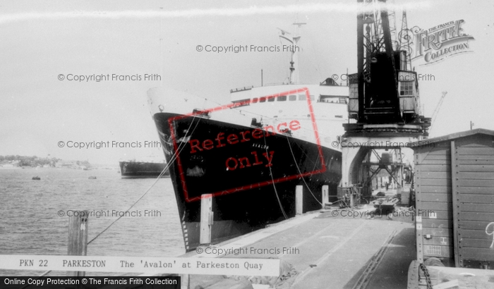 Photo of Parkeston, Quay, The 'avalon' c.1960