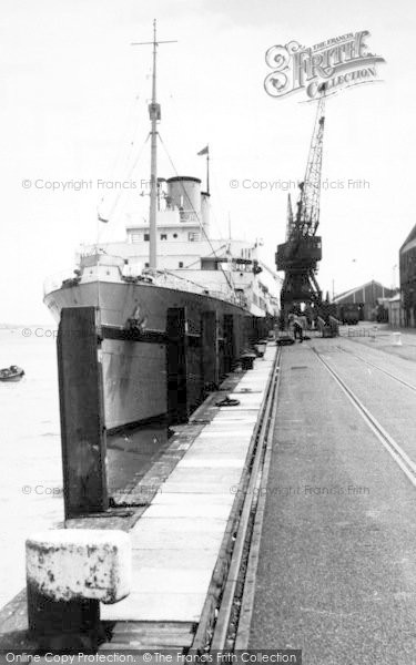 Photo of Parkeston, Quay, The Quay c.1960