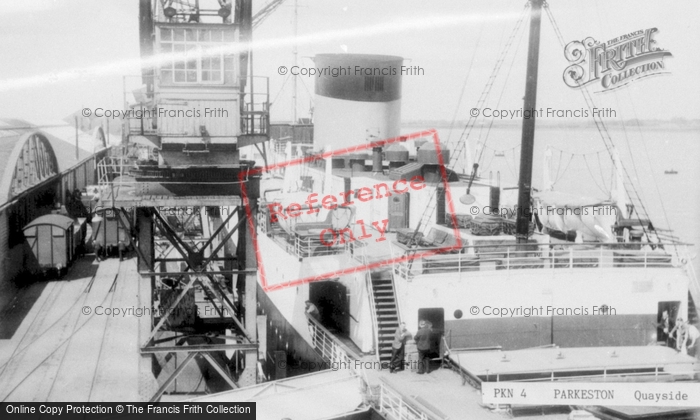Photo of Parkeston, Quayside c.1960