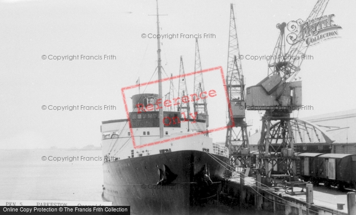Photo of Parkeston, Quayside c.1960